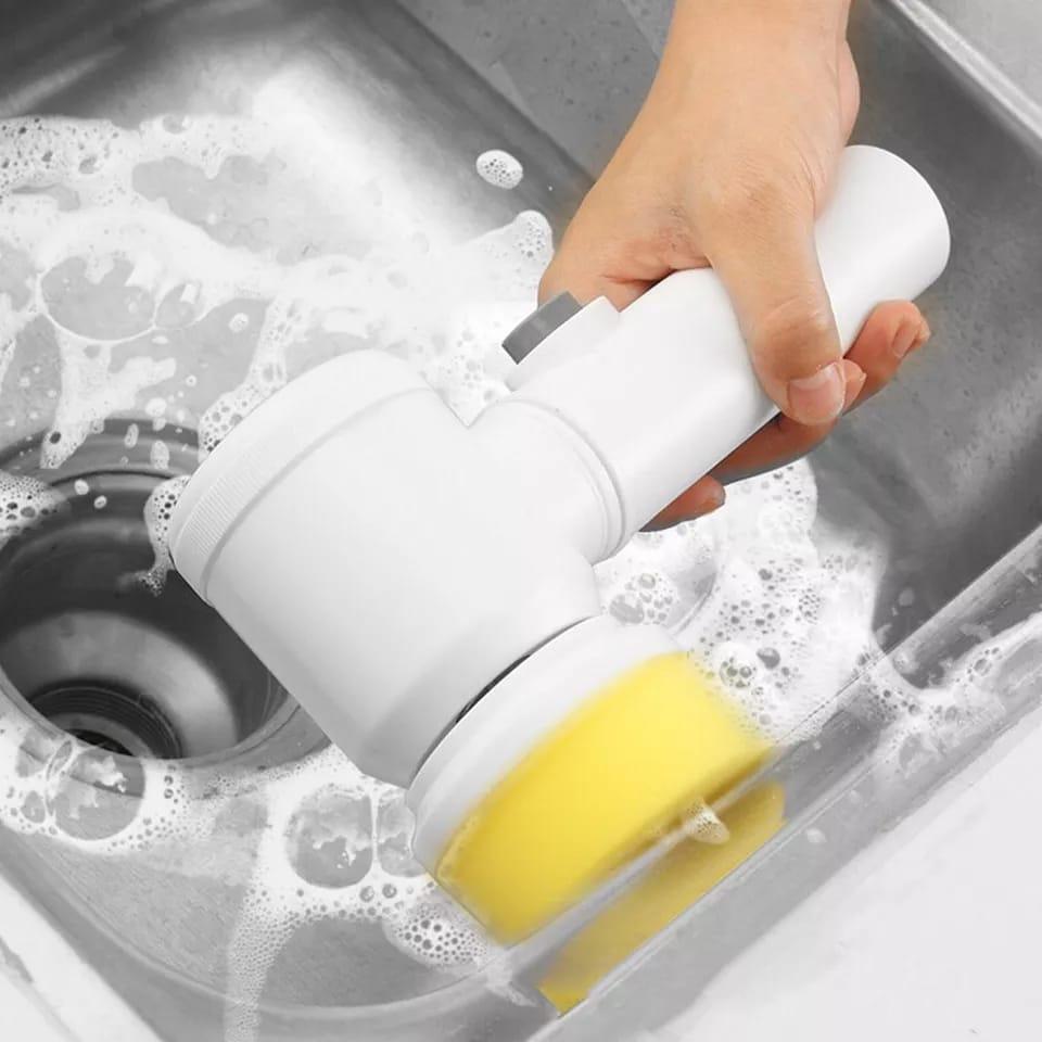 Escova de Limpeza Giratória 5 em 1