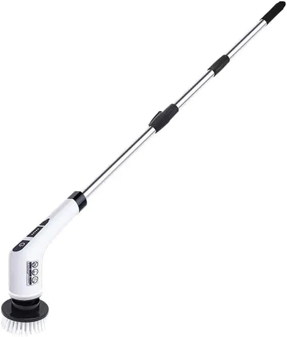 Escova Elétrica Giratória 9 em 1 – Limpeza Rápida e Sem Esforço